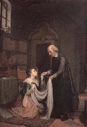 unknow artist Between the confessor and the votes oil painting reproduction
